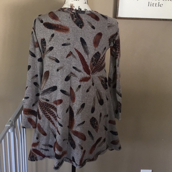 🎉HP🎉 Jardin by macris feathers women size S - Picture 6 of 8